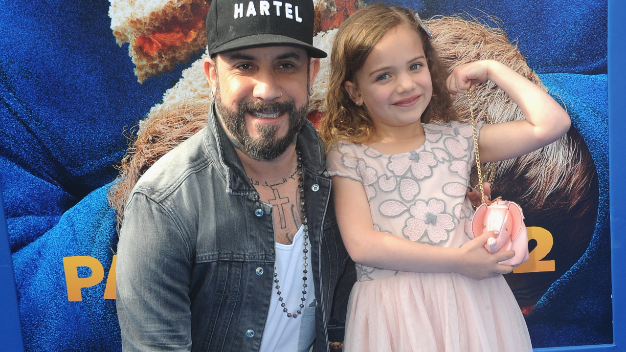 AJ McLean és a kislánya